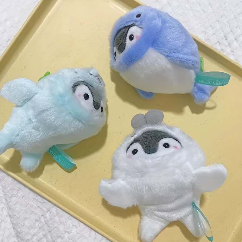 1pc Muñeco de Peluche de Pingüino Seudofoca Lindo, Llavero con Colgante de Peluche, Regalo Perfecto