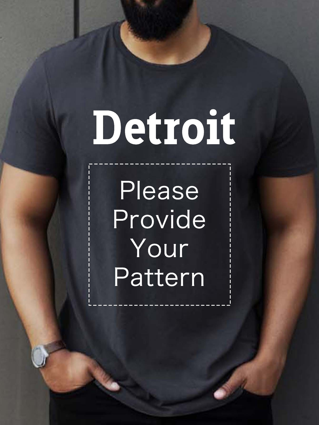 Custom T shirt Personalized Tees Men Detroit Print Casual Temu