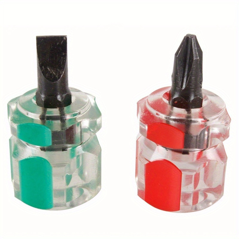 TEMU 2 Pezzi Mini Cacciavite, Mini Cacciavite, Cacciavite Manuale, Cacciavite Per Paraurti Auto, Cacciavite Per Macchina Da Cucire Con Testa Di