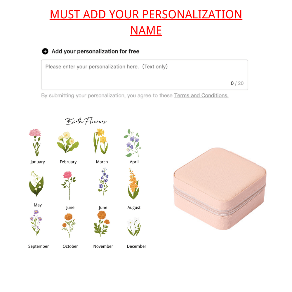 TEMU . personligt födelsedagsblomsterföremål, smyckeskrin, present till , present till brudtante, smyckeskrin, smyckeskrin, smyckeskrin