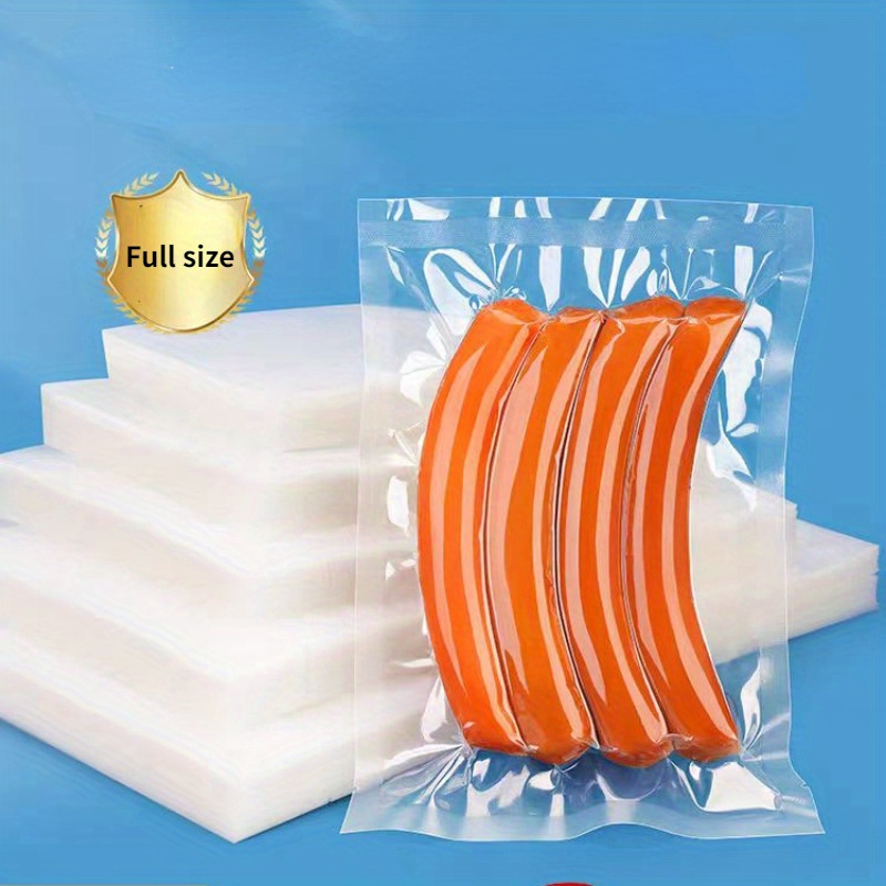 100pcs heavy duty vacuum sealer bags bpa free commercial grade rolls for food storage and preservation great for home kitchen supplies details 9