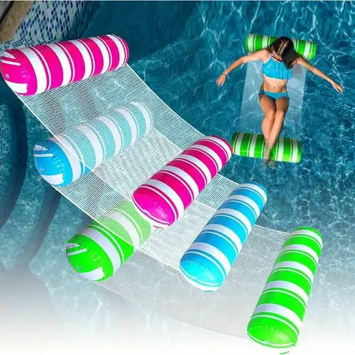 Pool Float Seat Boat Inflatable Swimming Waist Pool Float - Temu