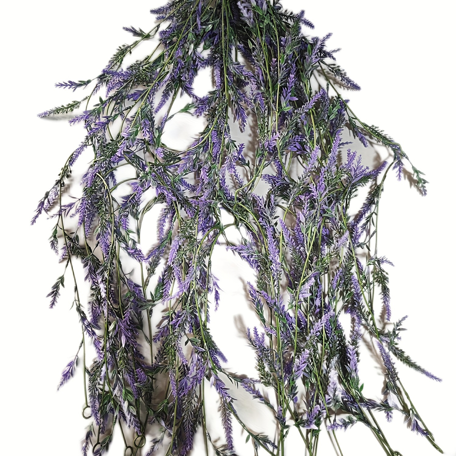 1pc, Purple Lavender Vine - Artificial Plant For Home Decor And Holiday Parties