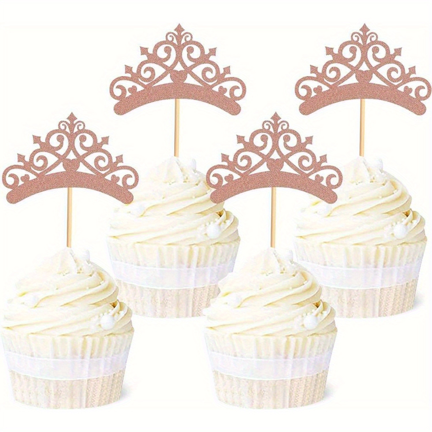 Princess Cupcake Toppers - Temu