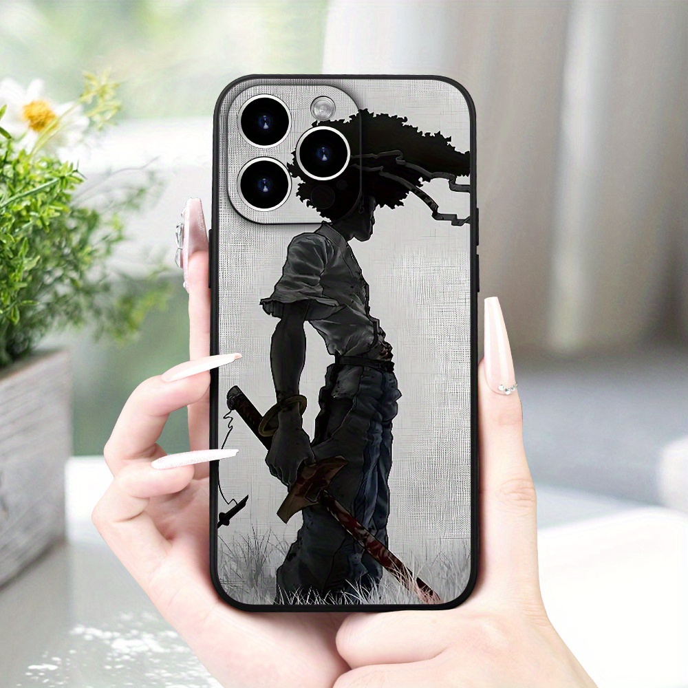 

Samurai Pattern Frosted Phone Case With High-end Texture, For 15 14 13 12 11 Xs Xr X 7 8 Plus Pro Max Mini