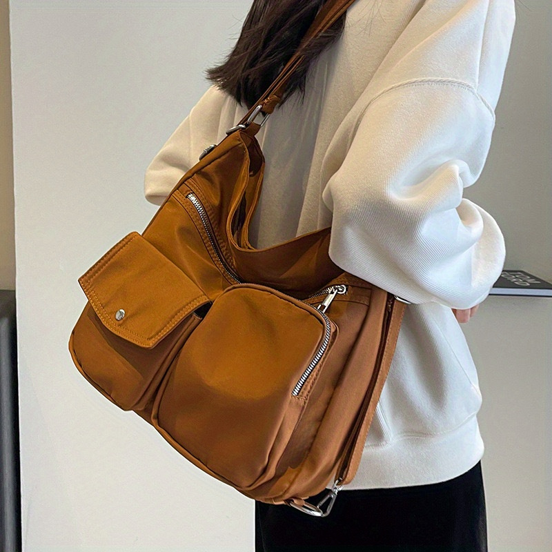 Nylon Cloth Bag For Women, Large Capacity New Versatile Bag, Multi Functional Commuting Bag - Bags & Luggage