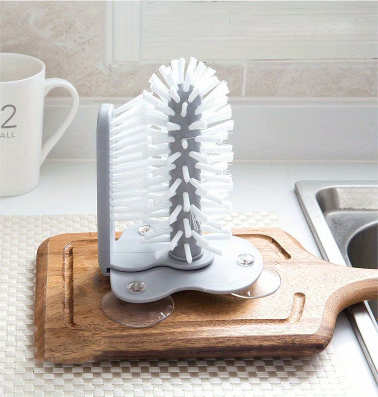 1pc cup scrubber glass cleaner bottles brush sink bottle cleaning brush 2 in mug cleaning brush wine suction cup cleaning brush kitchen gadgets kitchen accessories details 3