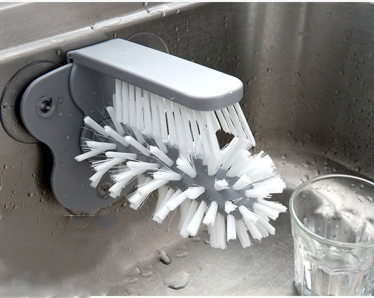 1pc cup scrubber glass cleaner bottles brush sink bottle cleaning brush 2 in mug cleaning brush wine suction cup cleaning brush kitchen gadgets kitchen accessories details 6