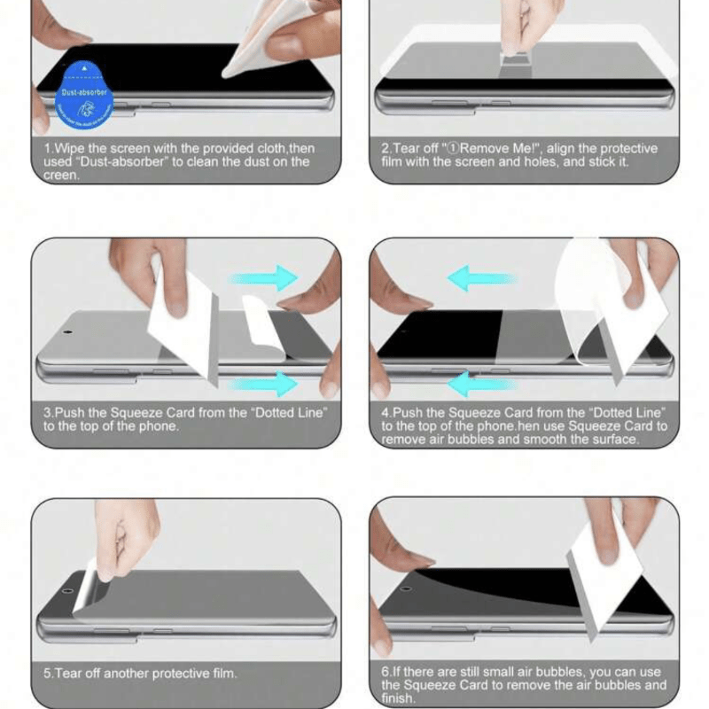 4-pack Tempered Screen Protectors: Anti-glare & Scratch Resistant With 