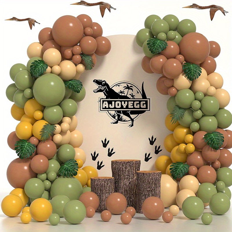 

110pcs, Jungle Animal Balloon Garland Arch Kit, Forest Theme Party Decor, Birthday Party Decor, Holiday Decor, Home Decor, Baby Shower Decor, Atmosphere Background Layout, Indoor Outdoor Decor