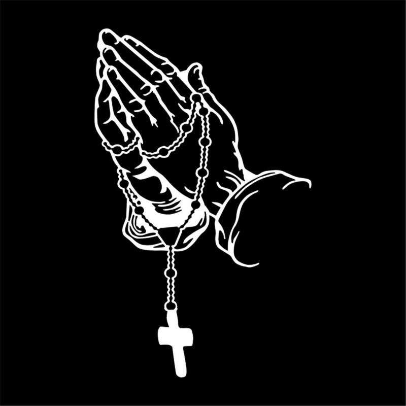 1pc Stickers, Pearl Gesture, Car Modeling Window Glass Motorcycle Laptop Vinyl Decal, Decals For Car