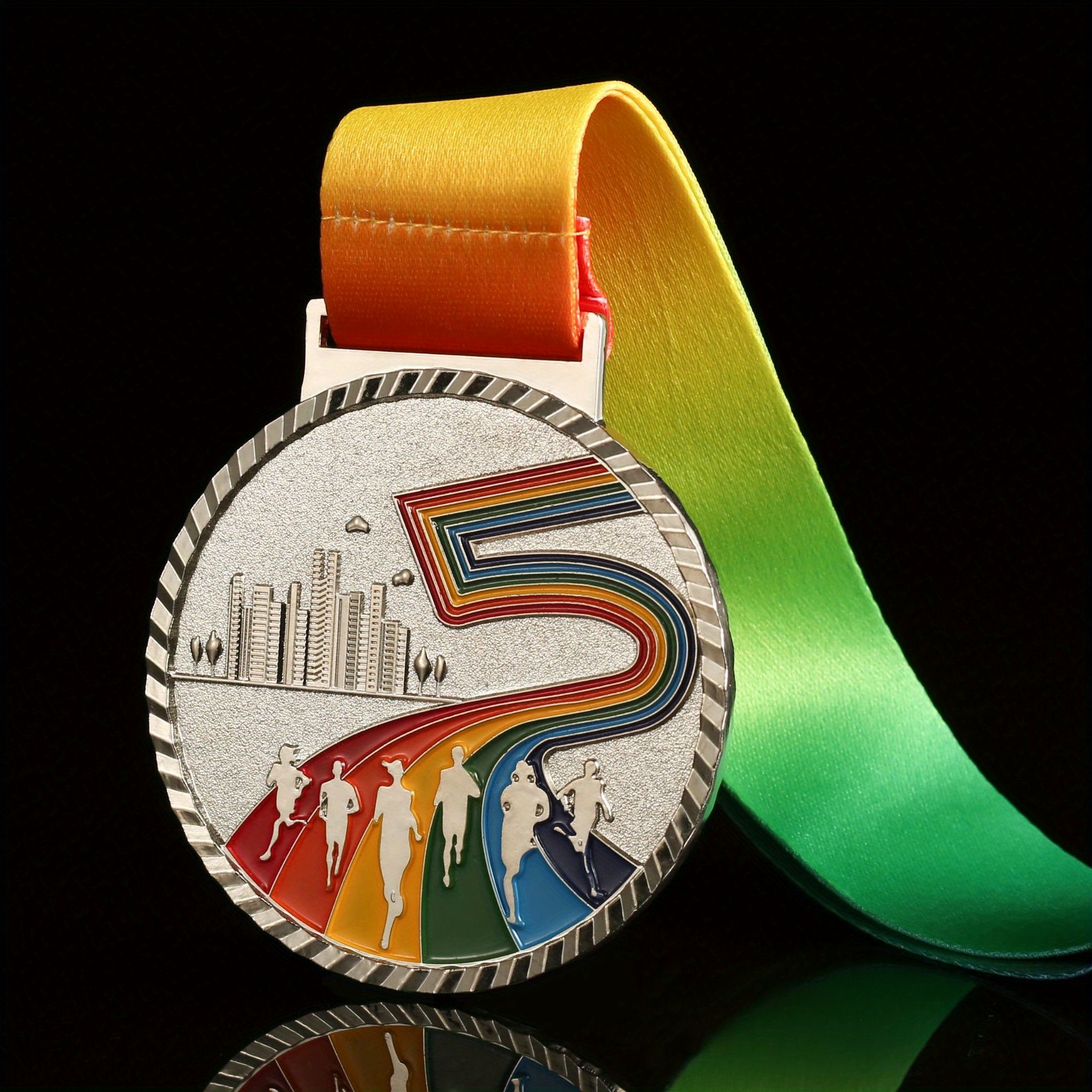 マラソンランニングメダル2個、スポーツ記念メダル - Temu Japan