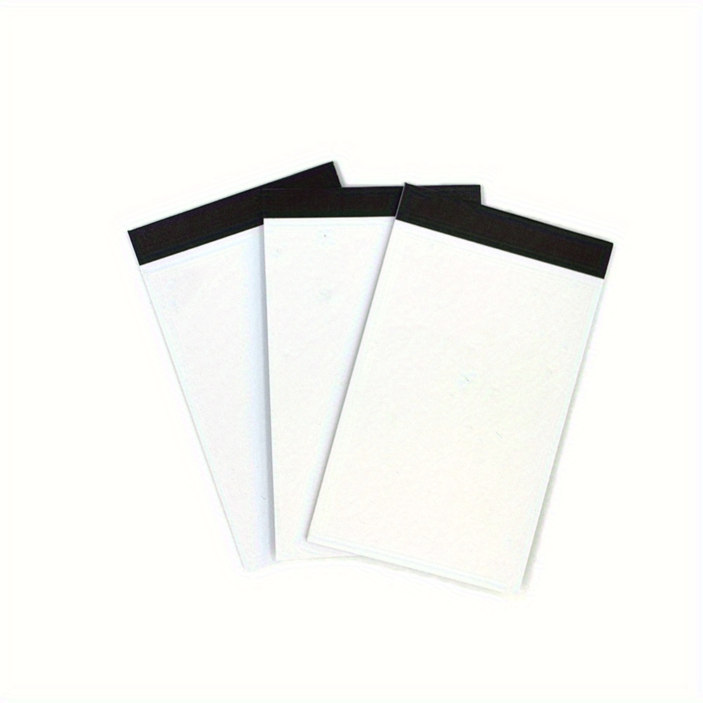 4 blocs de notas, bloc de notas rayado, bloc de notas, blocs de notas de escritura rayados de 3 x 5 pulgadas, 30 hojas cada uno, perfecto para la escuela, la oficina y el hogar