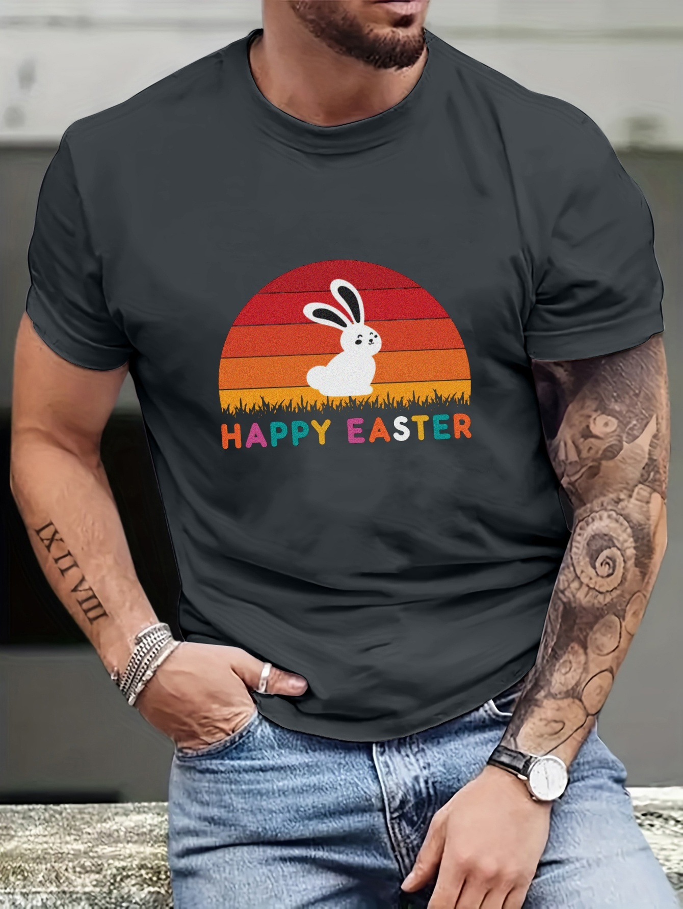 Easter Shirts for Men Shirts for Men Mens Easter Day Happy Easter