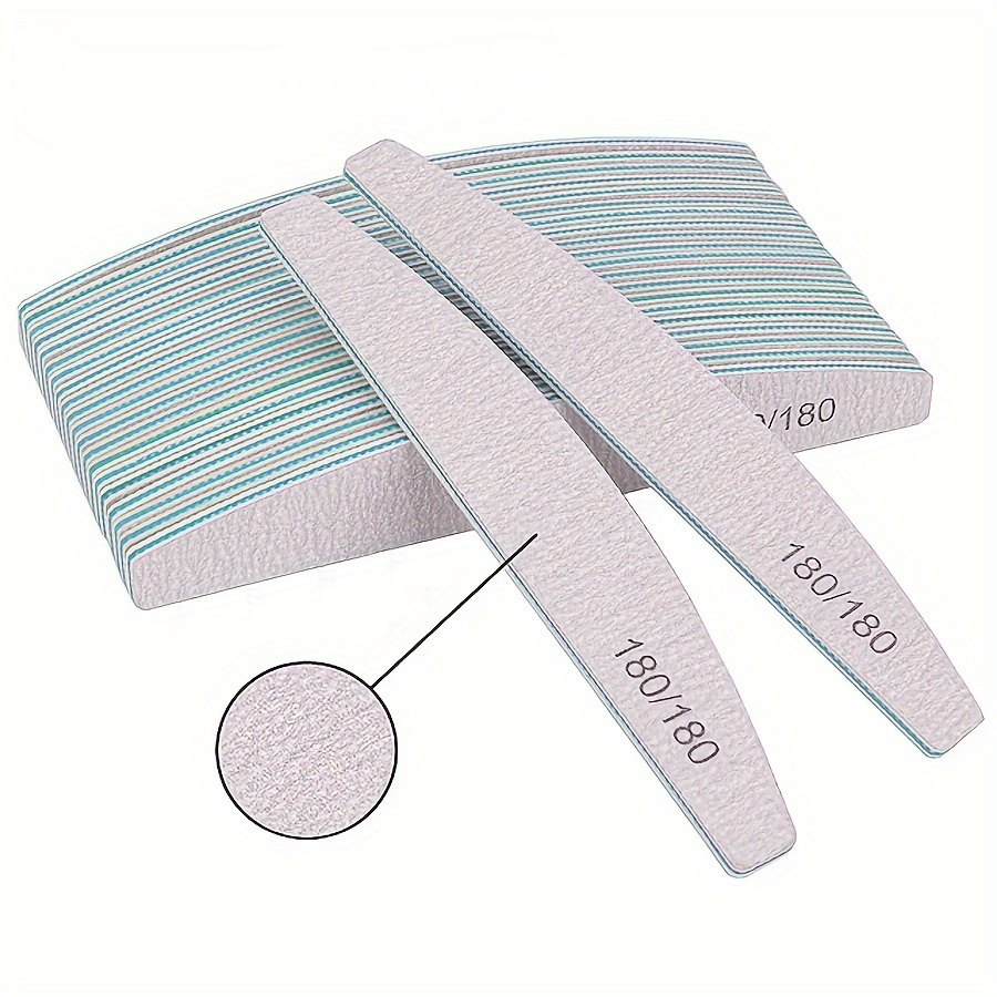 

25pcs Professional Nail Files Set - Manicure Buffing Tools, Assorted 80//150/180/240, Nail Trimming And Polishing Accessories, Unscented Nail Care Tools Kit For Gel Nail Polishing