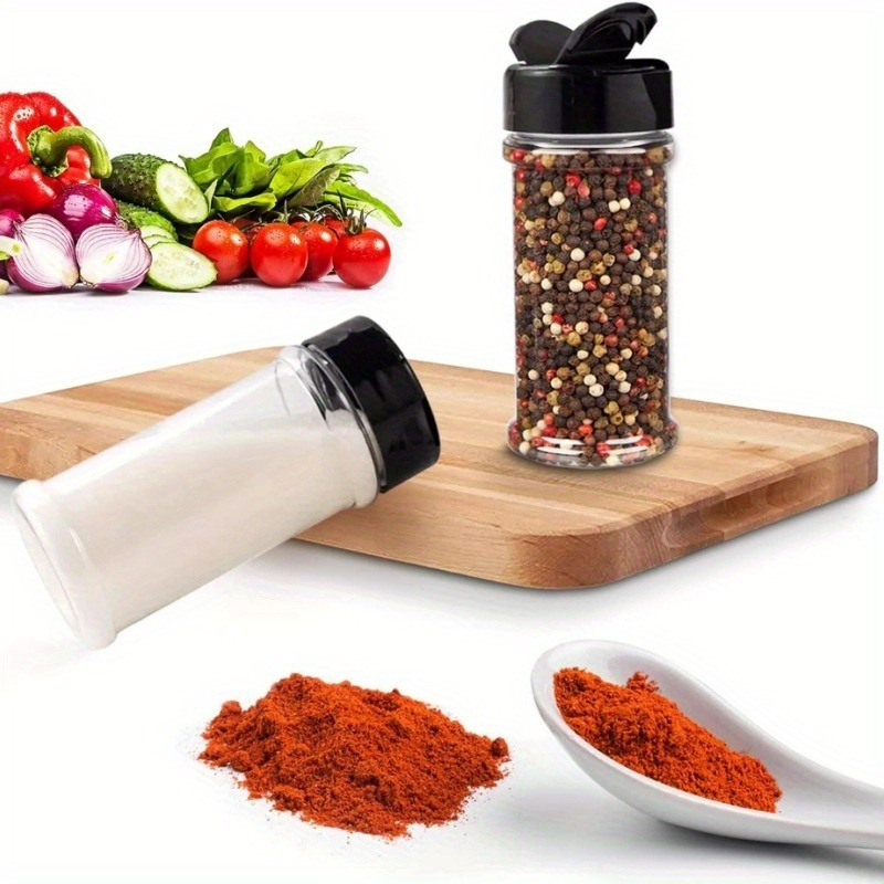 1 3pcs spice jar spice bottle seasoning bottle kitchen seasoning jar creative monosodium   bottle outdoor pepper shakers for kitchen camping picnic bbq seasoning storage with shaker pour lid home kitchen supplies bbq accessaries details 3