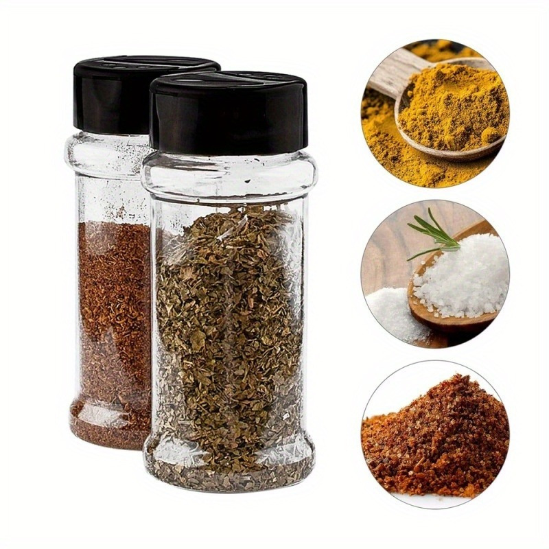 1 3pcs spice jar spice bottle seasoning bottle kitchen seasoning jar creative monosodium   bottle outdoor pepper shakers for kitchen camping picnic bbq seasoning storage with shaker pour lid home kitchen supplies bbq accessaries details 5