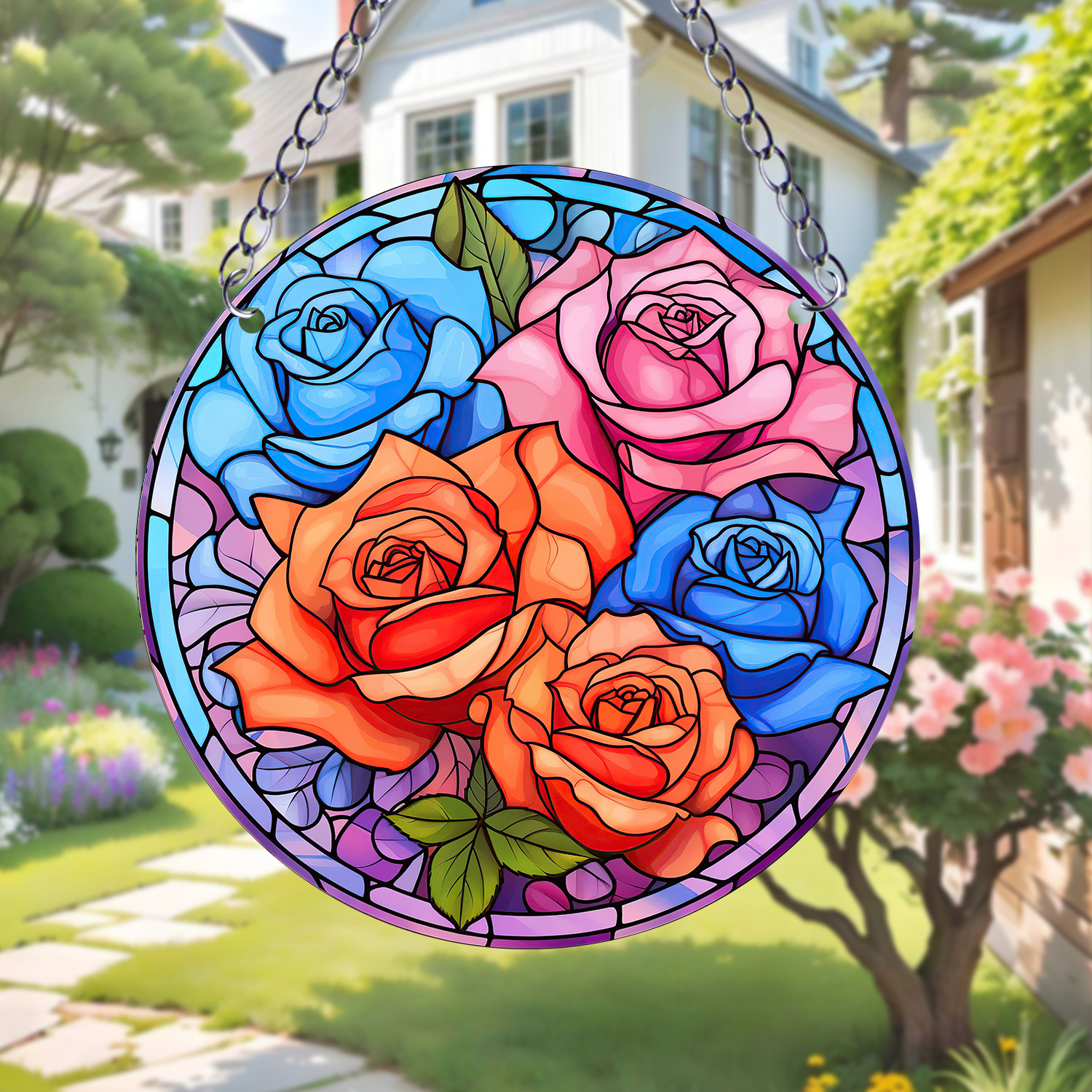 Rose store Suncatcher