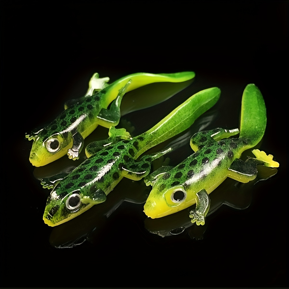 Bionic Salamander Lure Bait: Soft Fish Shaped Tail Outdoor - Temu