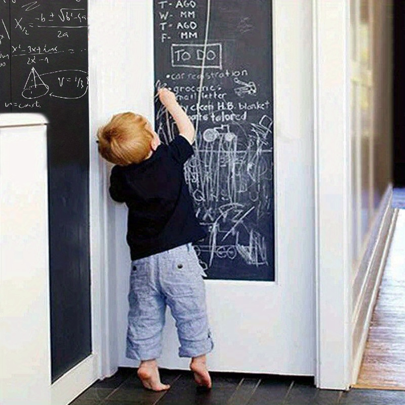 TEMU Easy-apply Chalkboard Wall Decals - Removable & Waterproof, Diy Room Makeovers