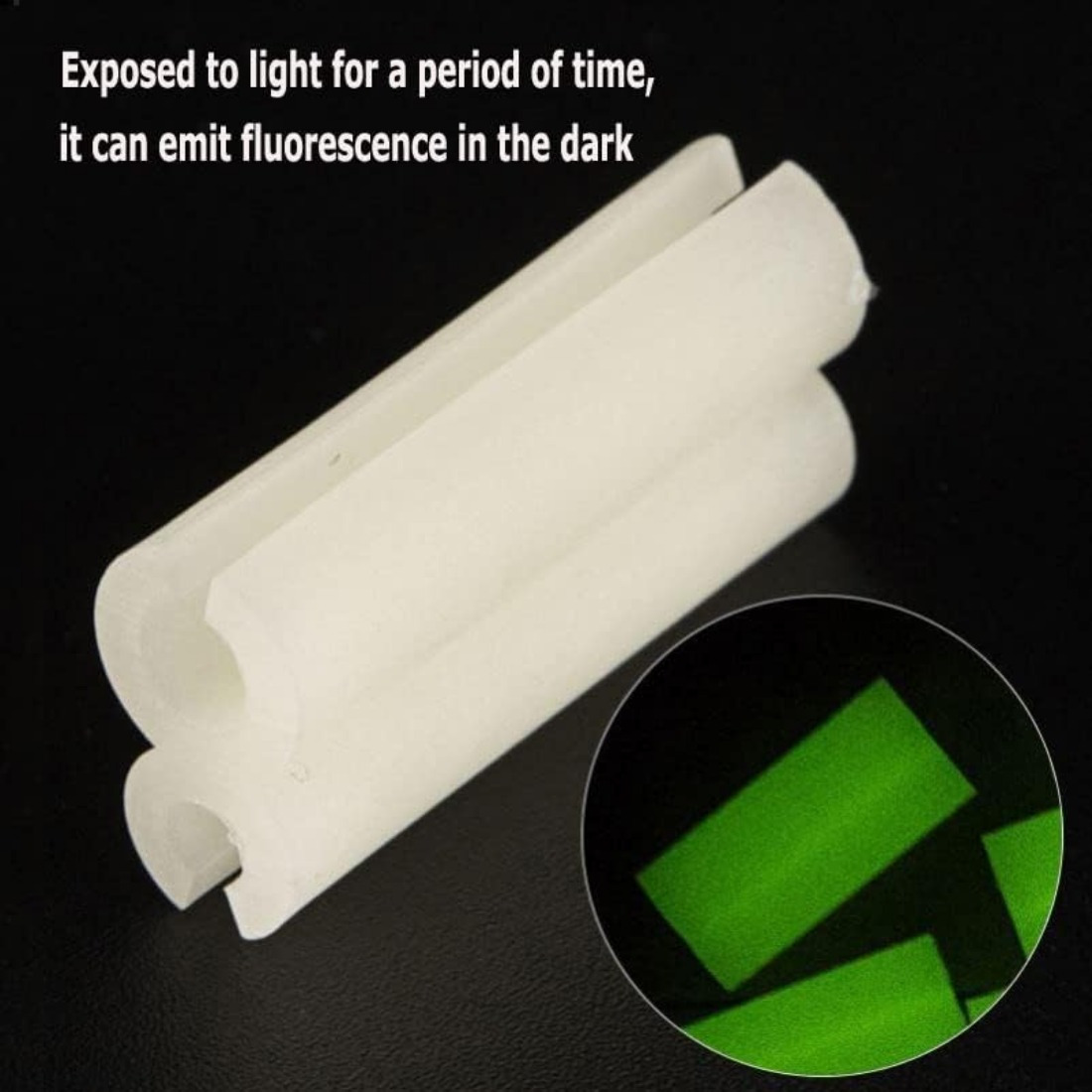 10pcs High-quality Fishing Glow Stick Clip - Durable ABS Material,  Fluorescent Clip For Nighttime Fishing