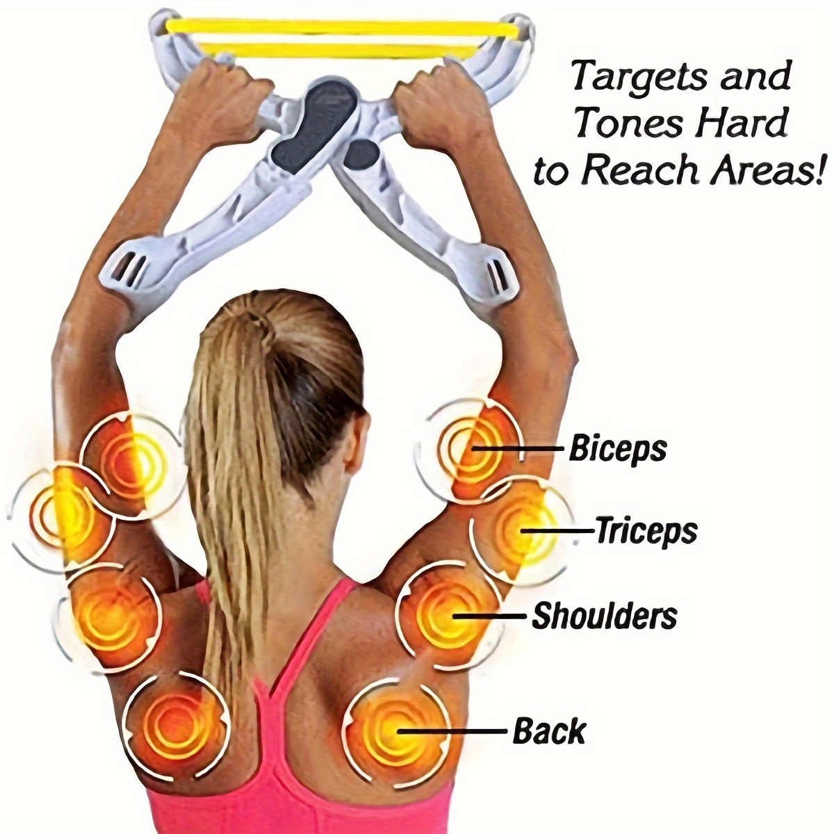 Resistance Band Arm Workout - Triceps, Biceps, Shoulders 