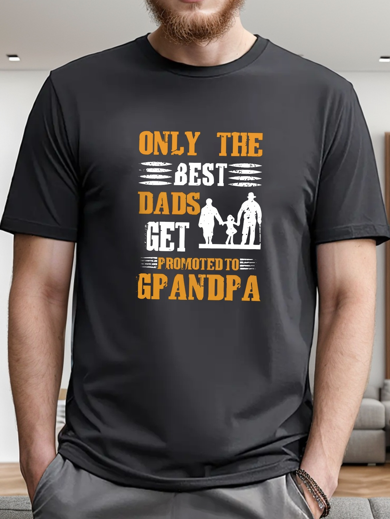 Dad, Grandpa, Great-Grandpa - T-Shirt - 2x