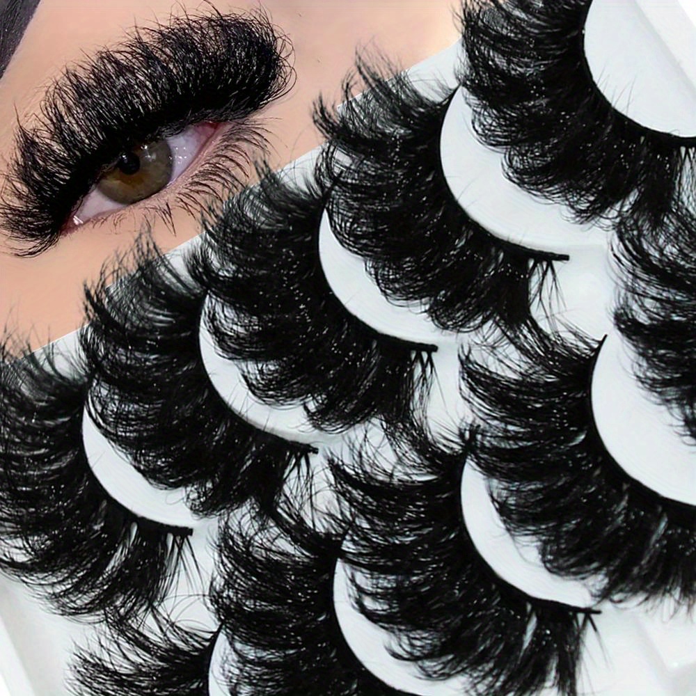 And Dramatic Mink Eyelashes - A Box Of Fluffy For Volume