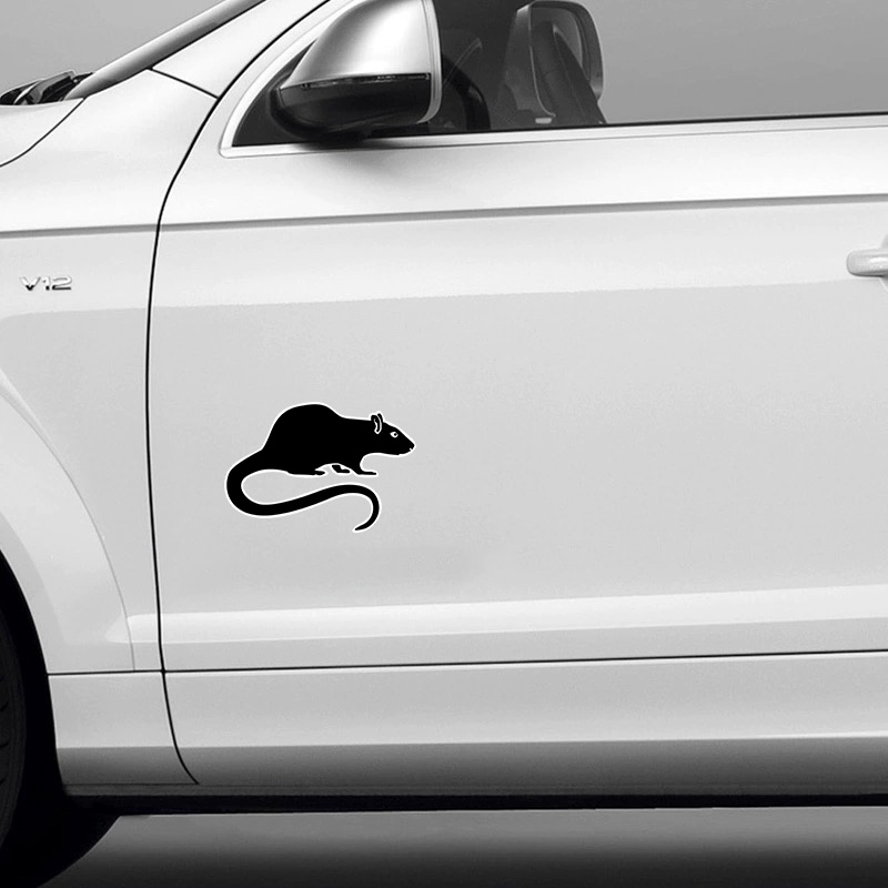 

Rat Silhouette Car Bumper Sticker Decal