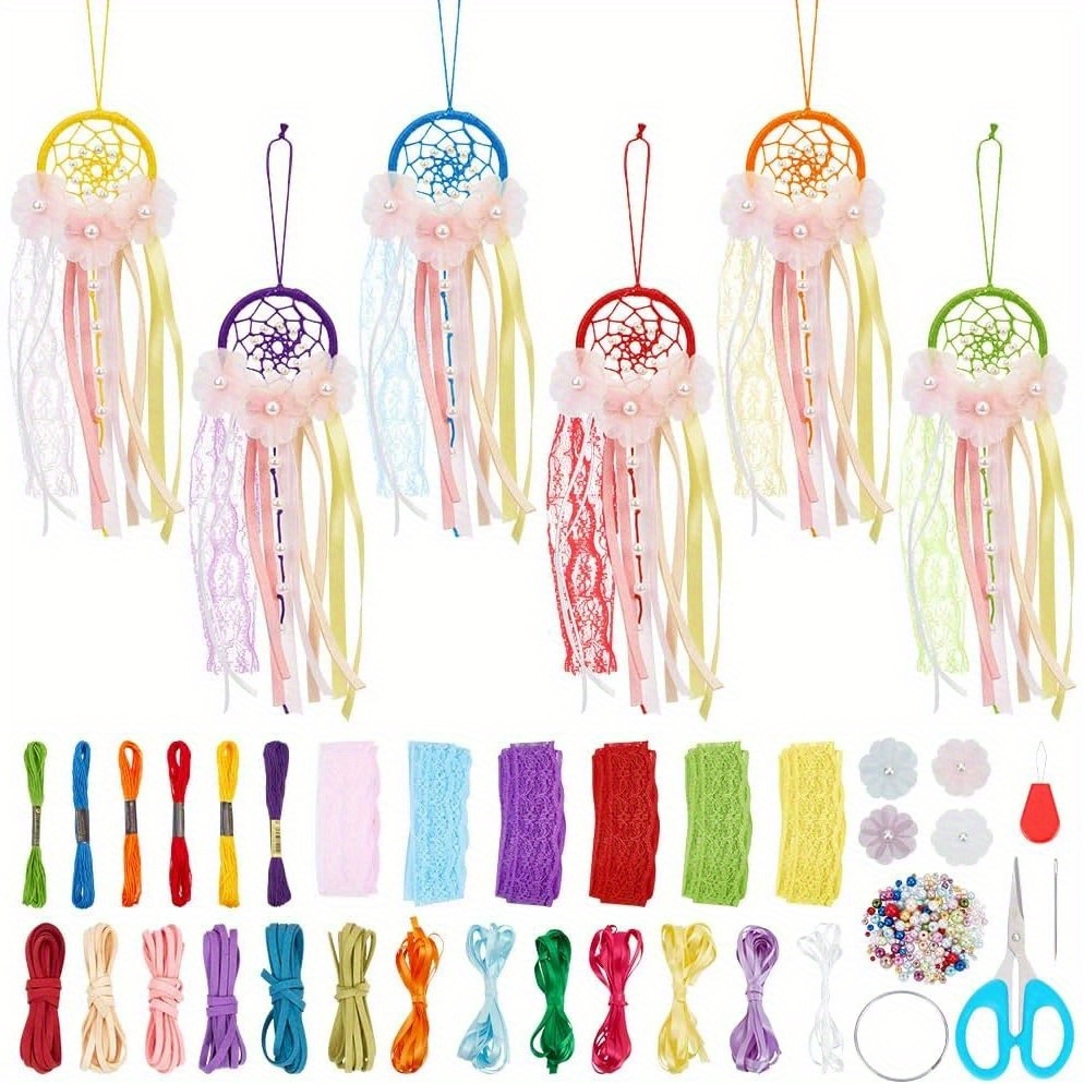 DIY Traumfänger Set - Bastelset Mit Allem Zubehör