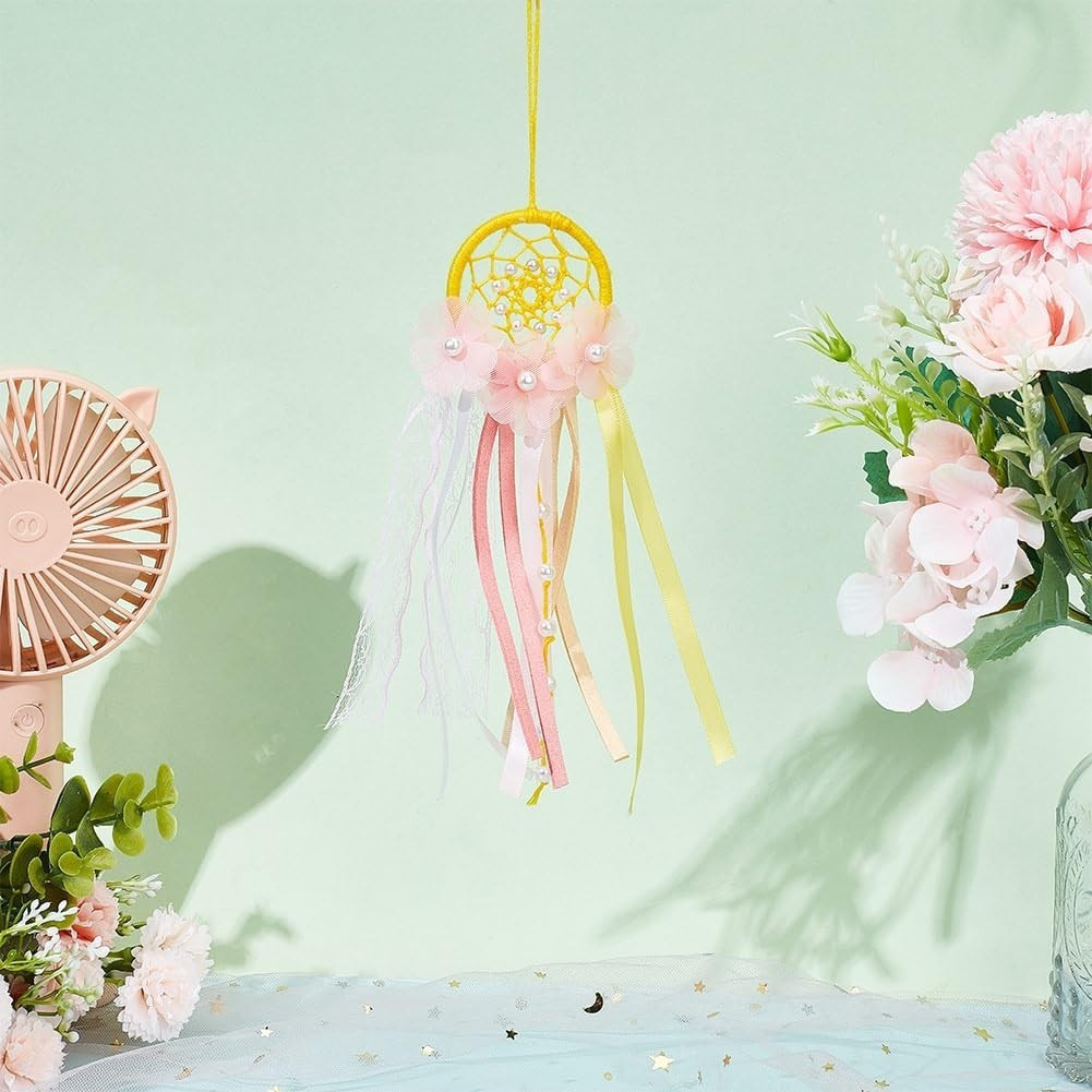 Handmade Dream Catcher Wall Hanging - Native American Inspired Home Decor, Bedroom Ornament, Meaningful Gift