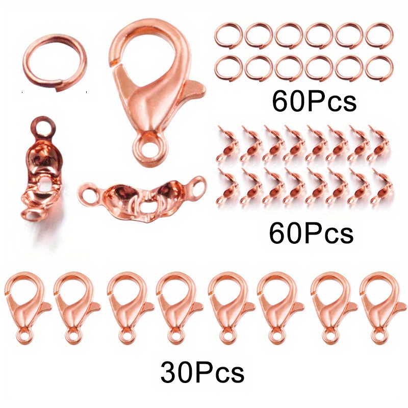 150pcs DIY Jewellery Kit with Clasps and Connectors