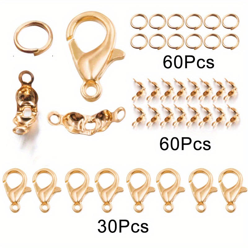 150pcs DIY Jewellery Kit with Clasps and Connectors