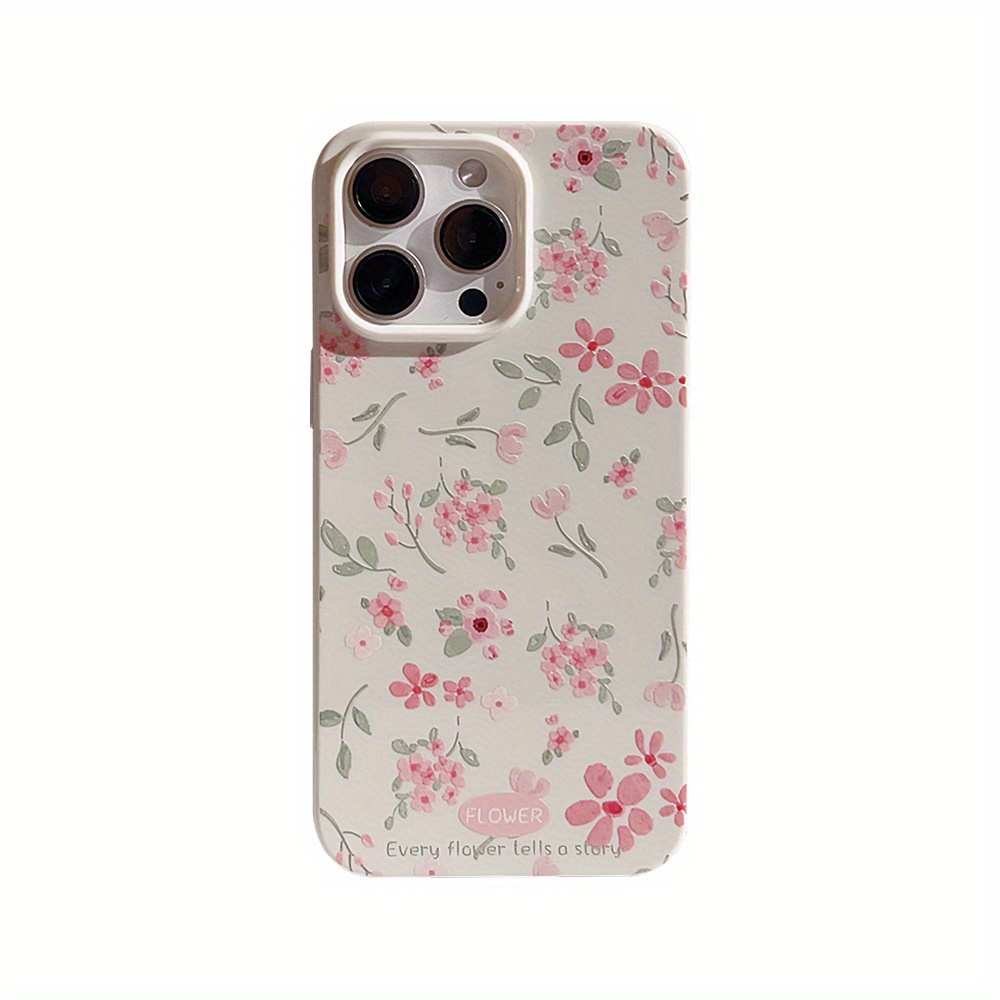 Spring Summer Floral Silicone Phone Case Temu