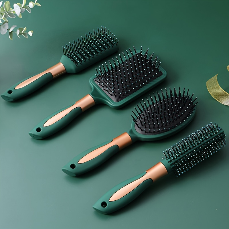 

Scalp Massage Comb, Curling Hair Comb, Air Cushion Brush, Detangling Hairdressing Accessories For All Type Of Hair