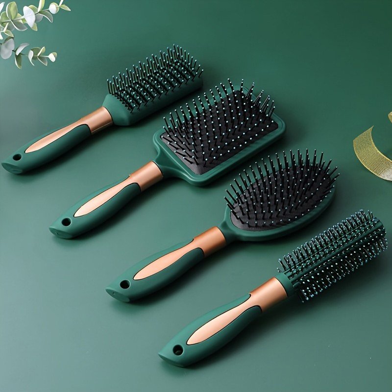 

Scalp Massage Comb, Curling Roller Comb, Air Cushion Comb, Detangling Hair Comb, Hairdressing Comb For All Hair Types