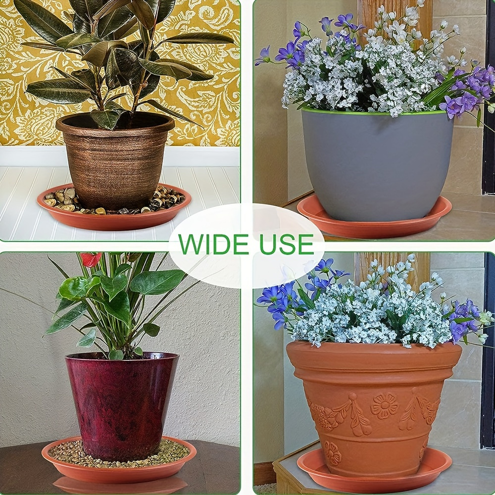 12 inch plant saucer heavy duty plastic plant saucer - Temu