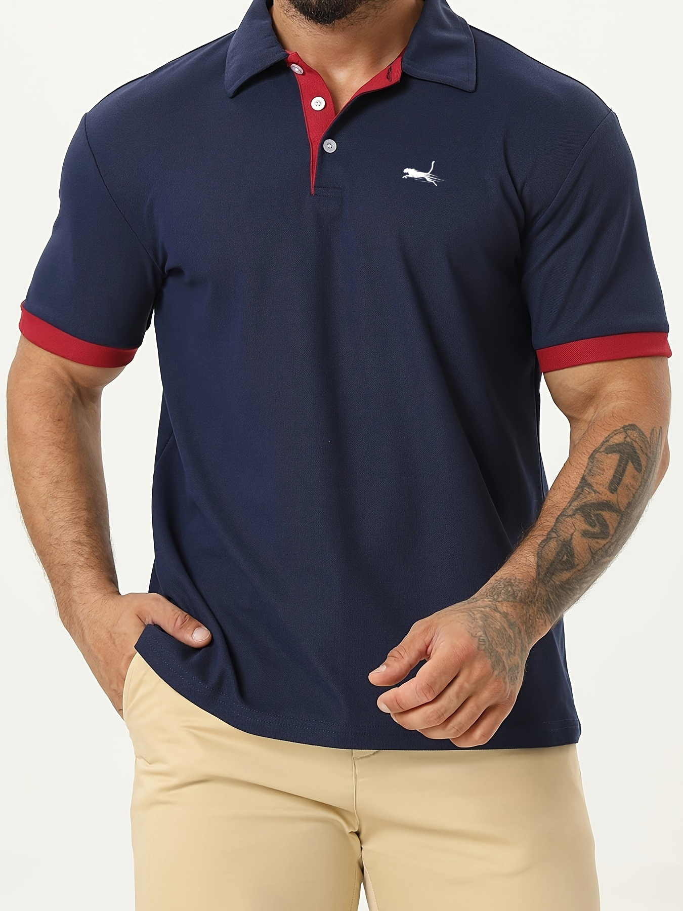 5 Stück Herren Sport T-Shirts - Schnelltrocknend Für Fitness & Training