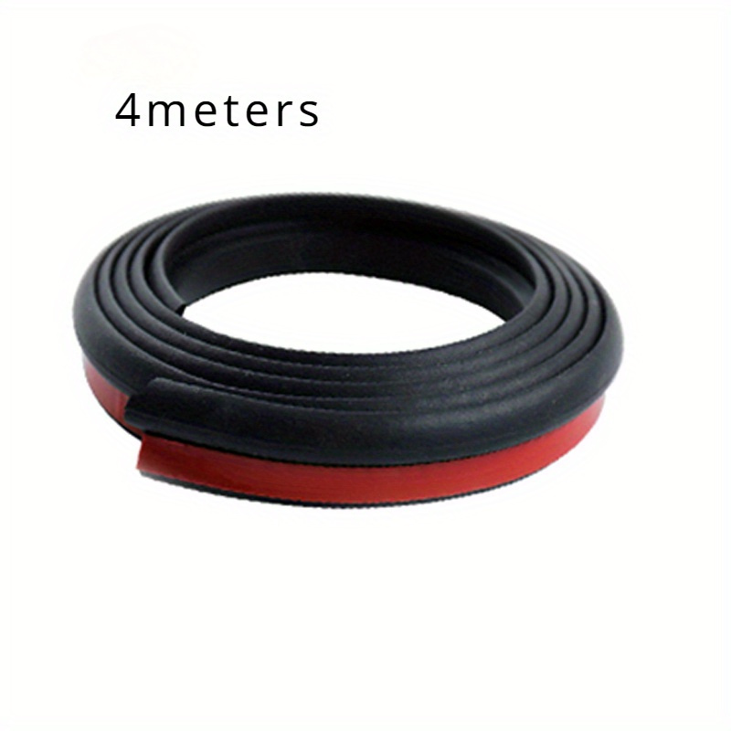 Image of 157.48in Car Hood Sealing Strip Universal Auto Rubber Seal Strip For Engine Covers Seals Trim Sealant Waterproof Anti Noise Car