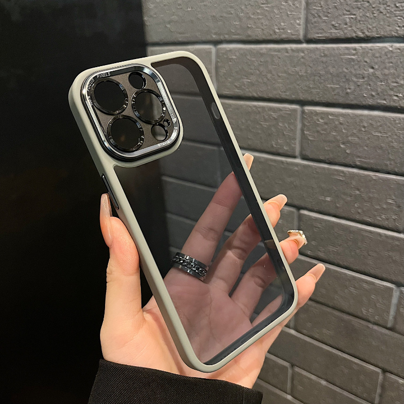 iPhone 13 Pro için lüks şeffaf telefon kılıfı, iPhone 14 Pro Max için yüksek kaliteli tasarım, iPhone 15 Pro için şık tarz, sararmayan, iPhone 12 için tam kapsama, cinsiyet ayrımı yapmayan, hafif lüks, koruyucu, lüks koruma kılıfı, erkekler için, niş ayrıntılar 3
