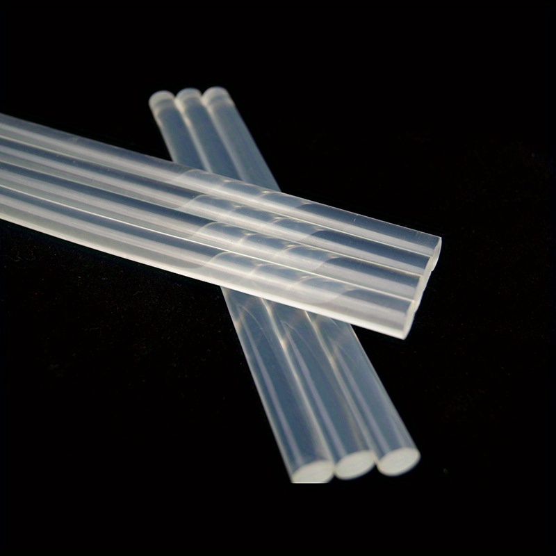 70pcs manual home boiling test reach registered transparent high viscosity hot melt glue gun rubber strip glue stick 7mm