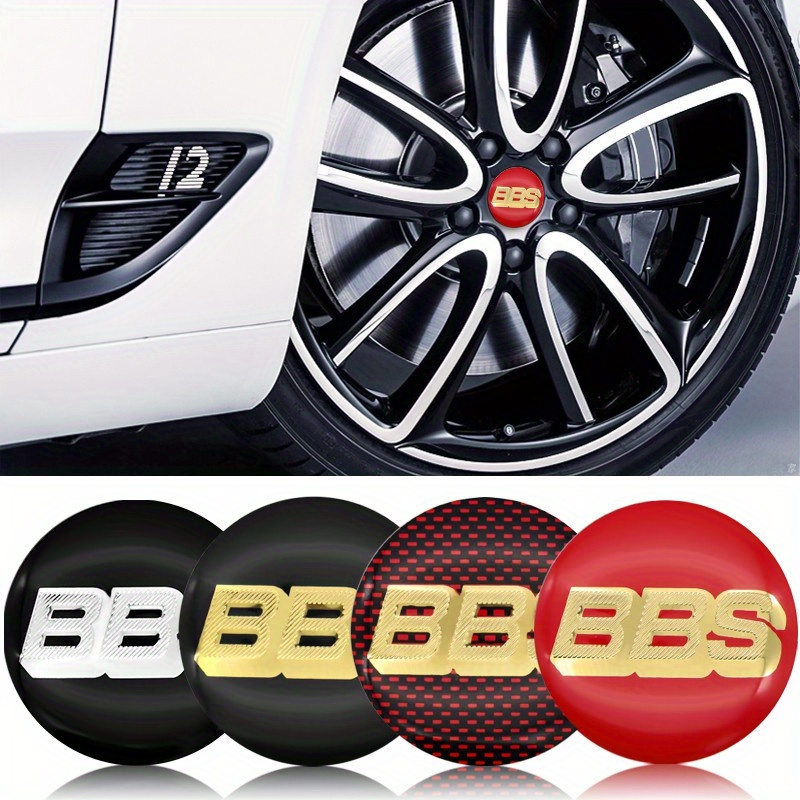 

4pcs/set Car Accessories 56mm Bbs Logo 3d Aluminum Wheel Center Sticker Bbs Rm Rz Rg Rs Car Styling Decoration
