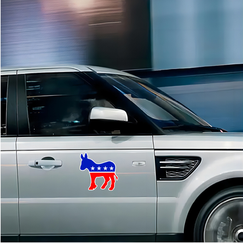 

Democratic Donkey Decal Sticker Car Truck Laptop Wall Window Decal