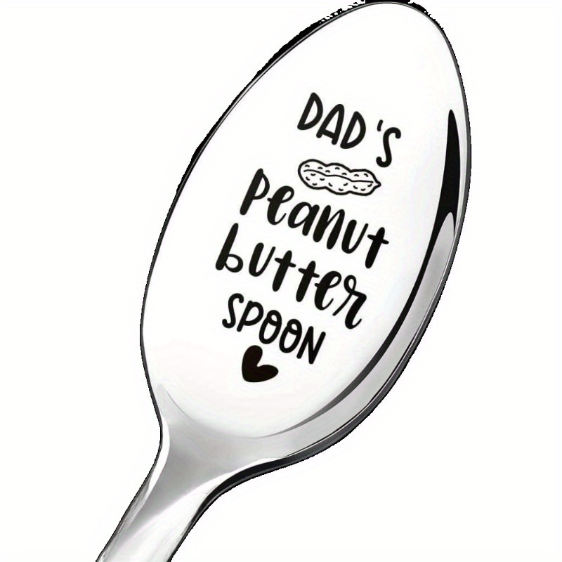 

Dad' & Spoon - For Men, & 's Day , Son, Or Engraving Spoon