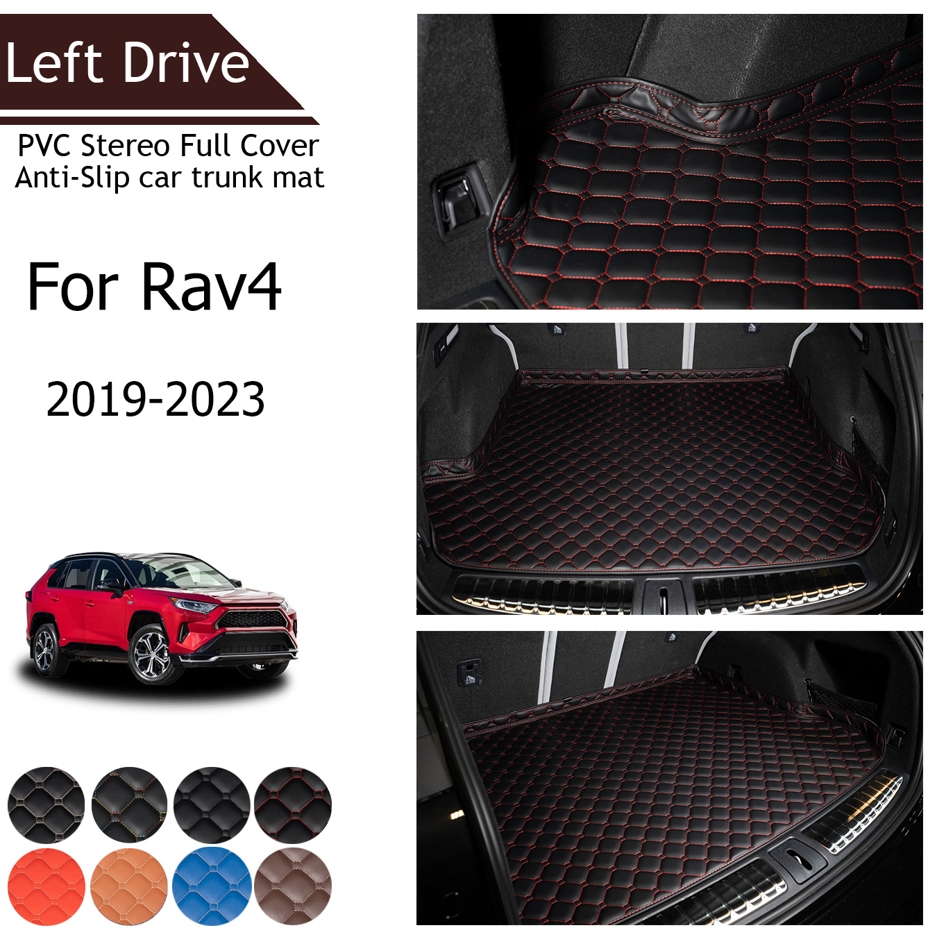 For Toyota For Rav4 All Inclusive Apron Seat Cover Front - Temu