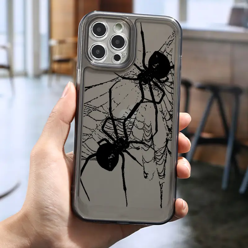 luxury black spider phone case 11 12 13 14 - Temu luxury black spider phone case 11 12 13 14 - Temu