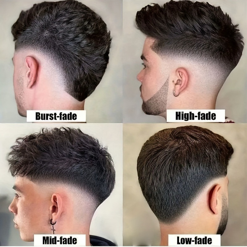 Mid Fade Cortes De Masculino Degrade Cabello Corto Tipos De