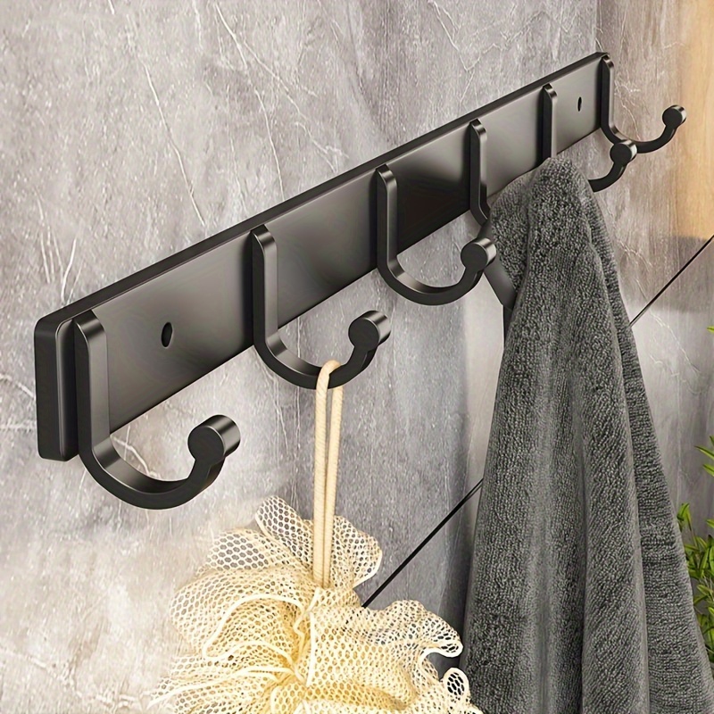 Wall Mounted Coat Rack 5 Tri Hooks Heavy Duty Stainless - Temu