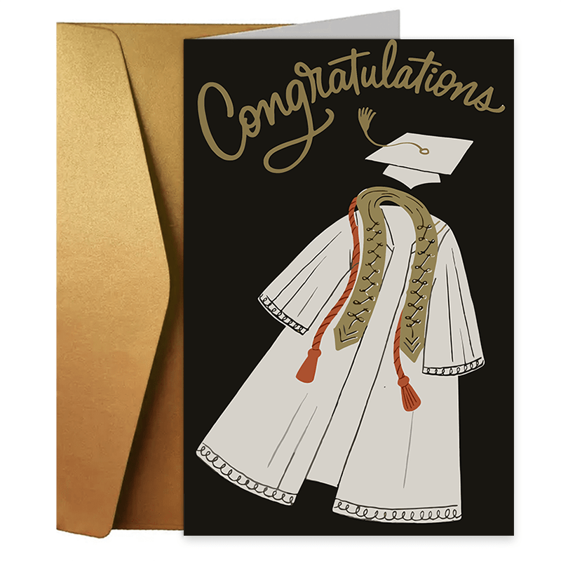 

1pc Funny Graduation Greeting Card, Graduation Gift Card, Creative Graduation Congratulation Card