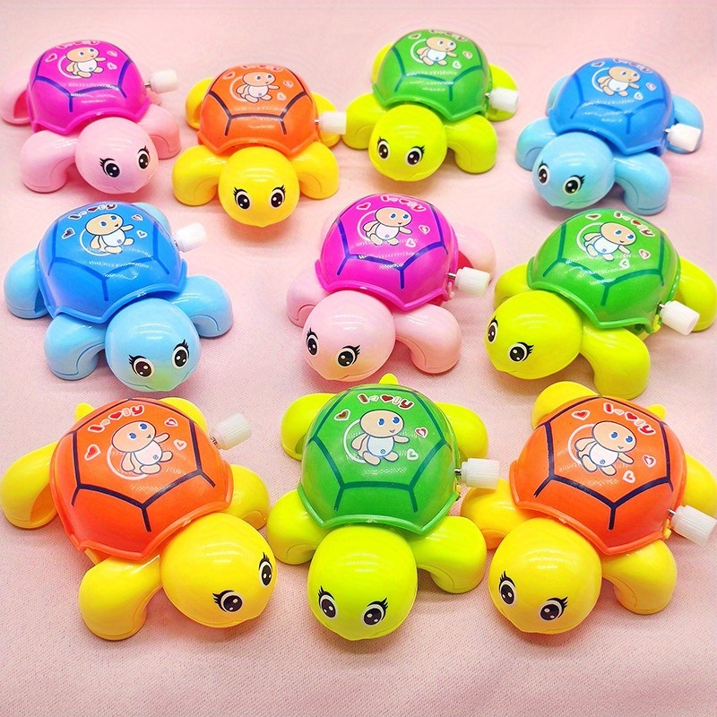 Globular Press and Go Fish Dinosaur Tortoise Chicken and Lion Car for Boys  and Girls Crawling Toys for Moving Toys for 1-3 Years Old Birthday Gifts